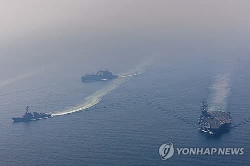 美-이란 전면전 초읽기, 군사력 집결