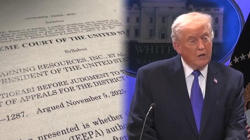 美 대법 "트럼프 상호관세 위법" 판결…트럼프 "전 세계에 10% 새 관세" 즉각 부과