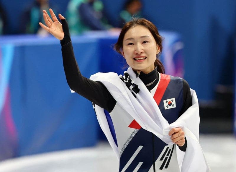 최민정, '메달 7개 신화' 일군 뒤 눈물로 올림픽과 작별 "후회 없어 후련하지만 눈물 나"