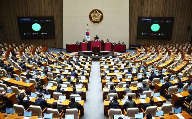 '자사주 소각 의무화' 3차 상법 개정안, 국회 본회의 통과…1년내 소각