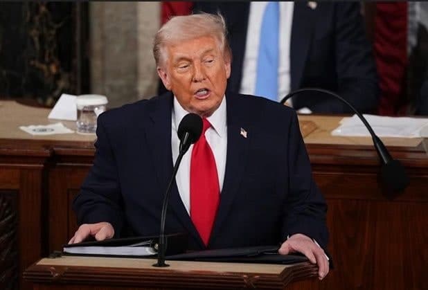 트럼프 국정연설 시청자 64% 긍정 평가…"관세 권한 남용" 물가 소홀 지적도