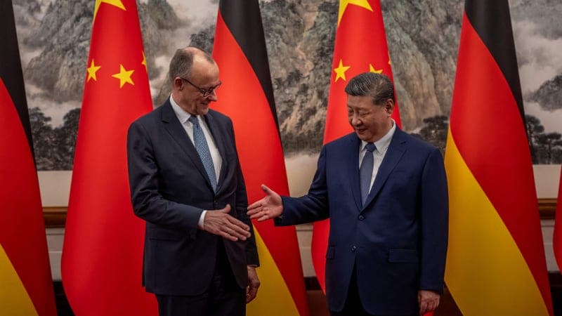 시진핑, 메르츠 獨 총리에 "유럽 자립 지지"…"자유무역 수호해야"