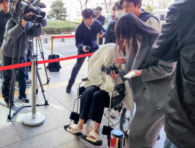 반포대교 포르쉐 추락, 약물운전 혐의 구속심사