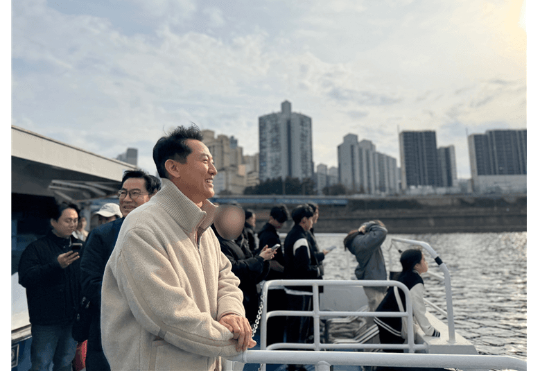 오세훈 "한강버스, 서울의 경쟁력 높일 핵심 인프라" 전 구간 운항 재개