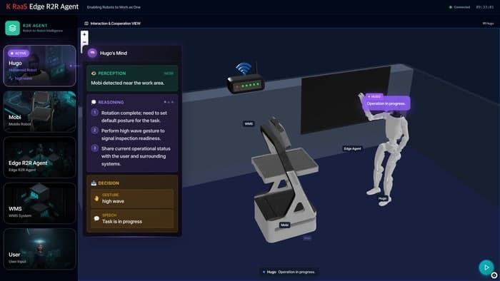 KT, MWC26서 로봇 플랫폼 'K RaaS' 공개 "AI가 판단하고 실행까지"