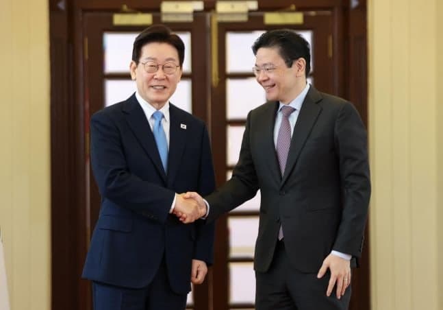 한-싱가포르, 20년 만에 FTA 개정…AI·SMR 공동개발 등 협력 확대