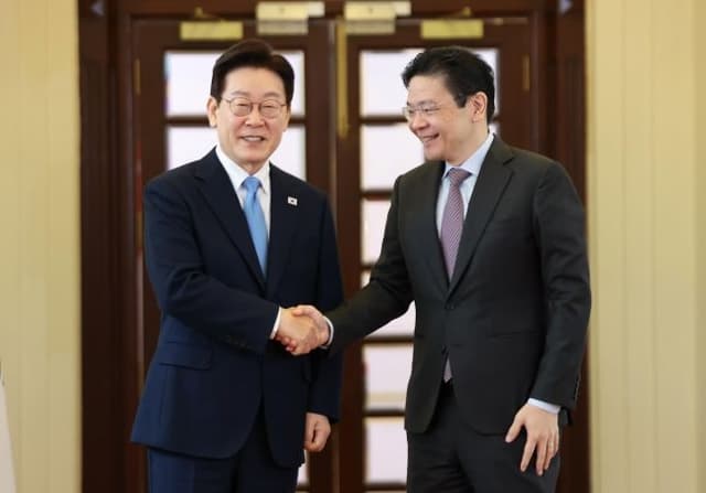 한-싱가포르, 20년 만에 FTA 개정…AI·SMR 공동개발 등 협력 확대