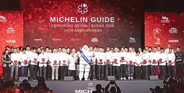 강민구 '밍글스' 2년 연속 미쉐린 3스타, 안성재 '모수' 2스타 합류…부산 르 도헤 1스타 추가