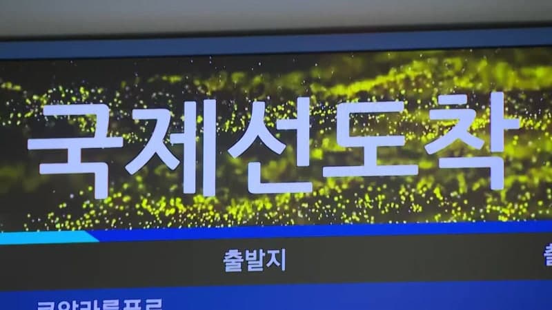 중동 발 묶인 국민 속속 귀국...조금 전 아부다비발 도착