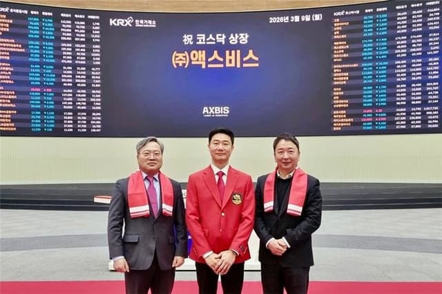 연구개발특구 '딥테크' 또 터졌다
특구기업 액스비스, 코스닥 상장 성공