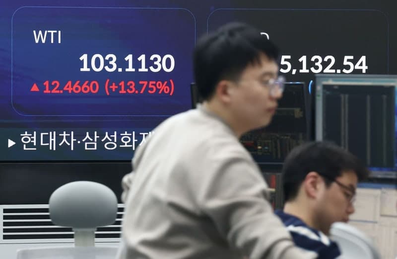 유가 100달러에 산업계 비상…항공·석화·정유 등 '먹구름'