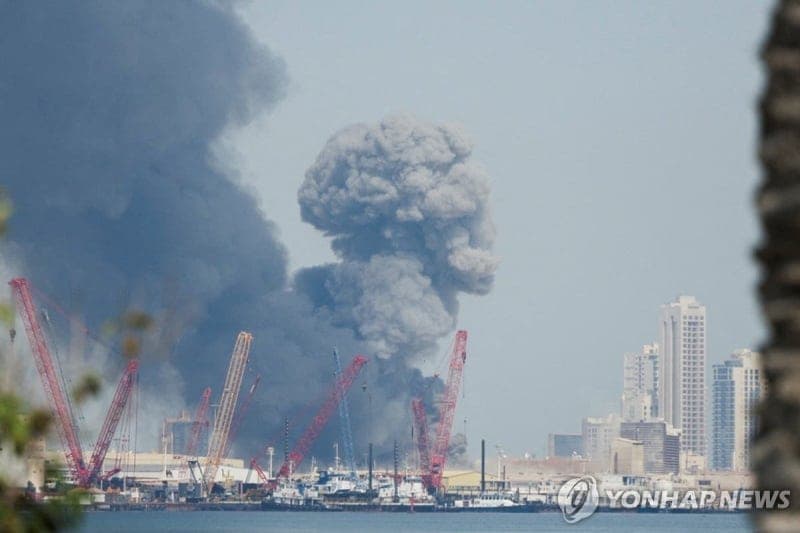 이란 공격에 '중동 정유 허브' 바레인 '불가항력' 선언