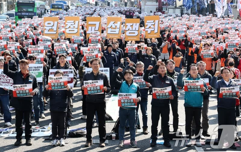 노란봉투법 시행 첫날, "진짜 사장 나와라" 원청 교섭 요구 봇물