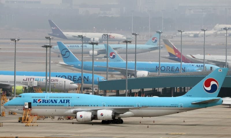 대한항공, 인천~두바이 노선 28일까지 운항 중단 연장…"현지공항서 금지"