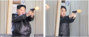 김정은, 주애와 경량무기 공장 시찰…권총 사격