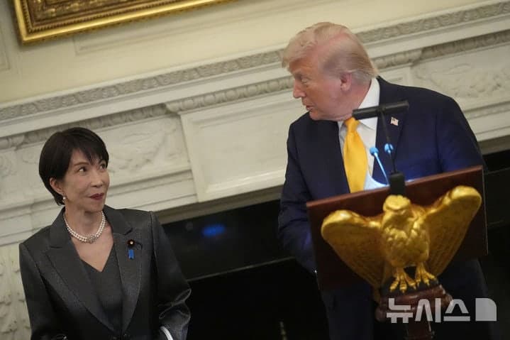 미일 정상, 호르무즈 역할 압박…日, 경제협력으로 돌파