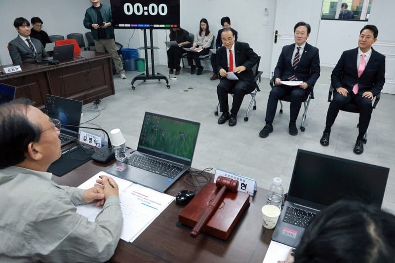 오세훈 "중도 확장 선대위 필요" 재차 강조, 지도부 2선 후퇴 강요는 아냐