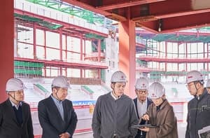 정용진, 청라 스타필드 점검…'K-레저테인먼트' 랜드마크 강조