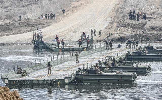 러·北, 한미훈련 '전쟁 준비' 맹비난…한반도 긴장 고조
