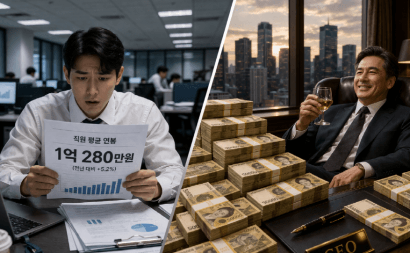 대기업 연봉 1억 시대, 격차는 더 벌어져