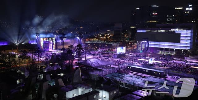 BTS 월드투어 발표에 '아미노믹스' 폭발…고양 숙소 검색 185배 '폭등'