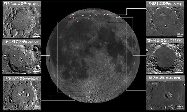 2032년 韓 달 착륙선, 위도 40~70도 지역 30여 곳 착륙 후보지 검토