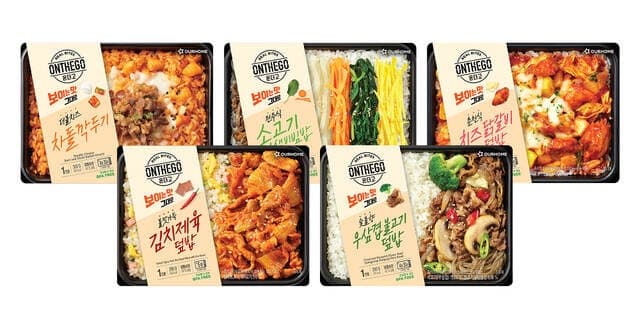 아워홈 '온더고' 누적 판매 2000만개 돌파…냉동 도시락 시장 평정