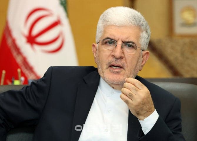 주한 이란대사 "한국은 비적대국…사전협력 시 호르무즈 통과 가능"