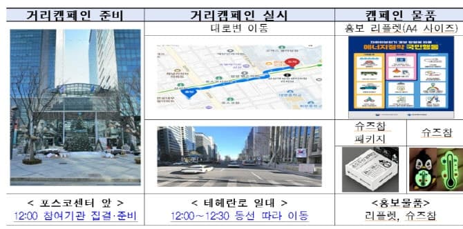 "에너지절약에 동참해 주세요"…정부, 전국 12개 도시서 거리 캠페인