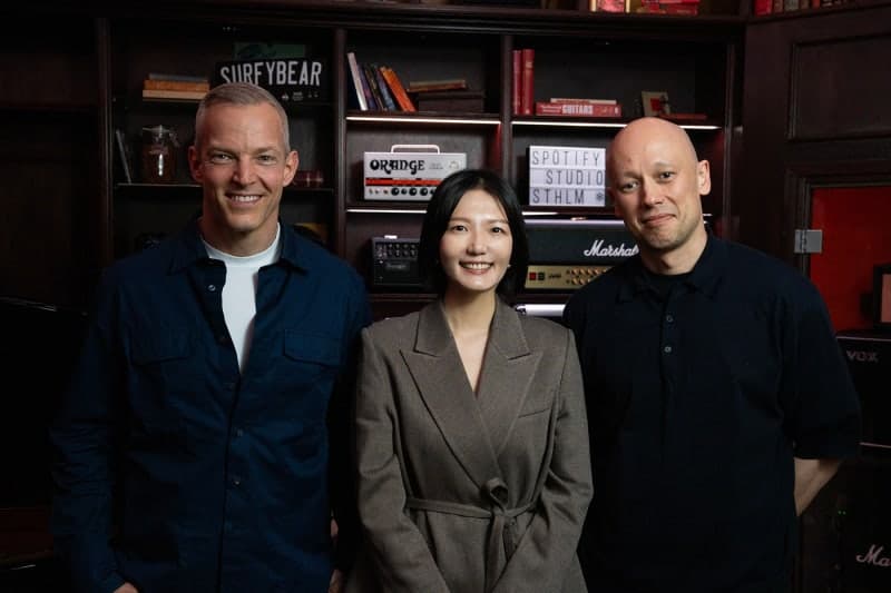 최수연 네이버 대표, 스포티파이 경영진과 '스톡홀름 회동'…콘텐츠·마케팅 협력 확대