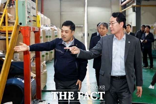 정명근 화성시장, '에너지 쇼크' 현장 달려가 "화성시 기업들의 든든한 방패가 되겠다"