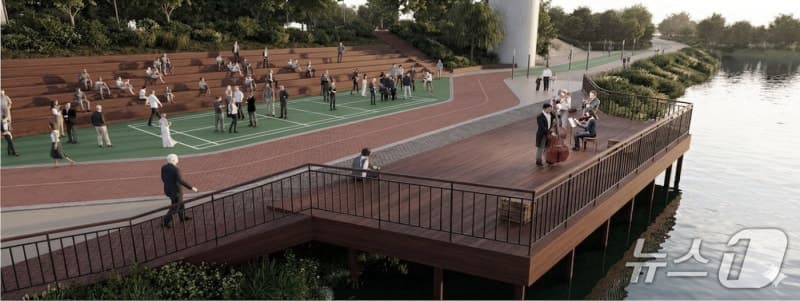 동작구, 10억 투입해 도림천에 수변무대 조성…보행 안전 강화