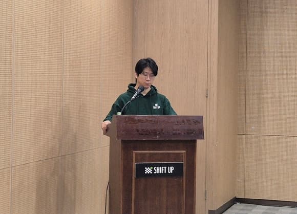 시프트업, 최대 실적에도 주가 부진…김형태 대표 "차기작으로 반등"