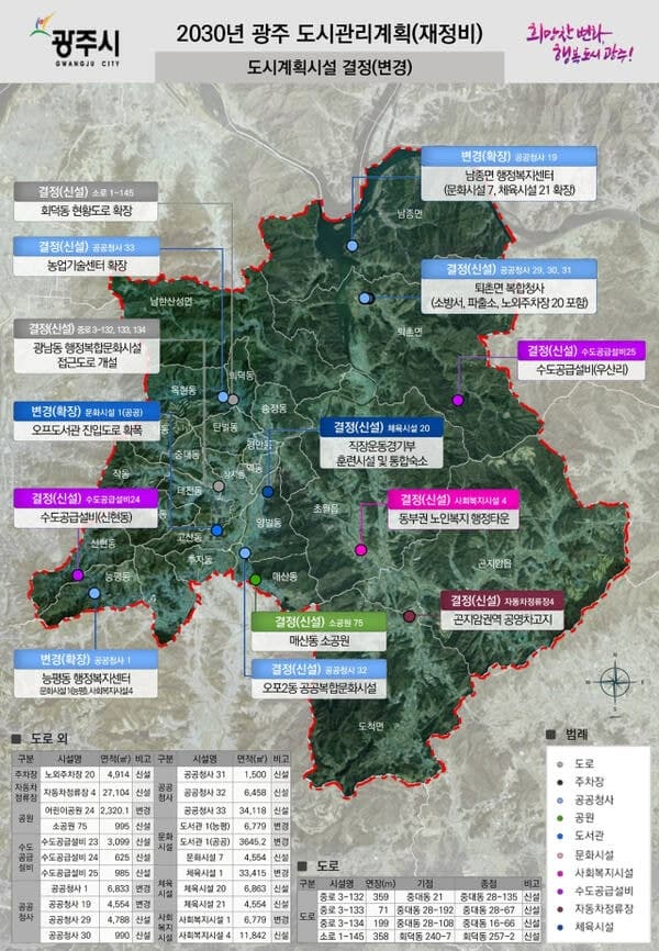 광주시, '주거·행정 기능 결합' 도시 기반시설 확충 추진…'자족도시' 기틀 마련
