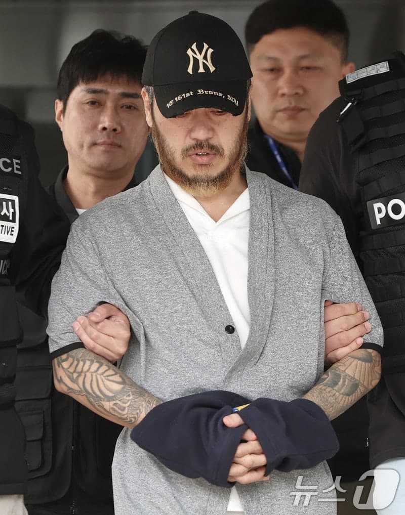 마침내 韓 법정 서는 '마약왕' 박왕열, 구속심사 종료