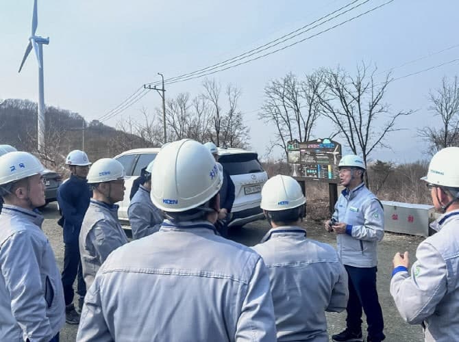 남동발전, 해빙기 현장 안전점검…"위험 감지 땐 즉시 작업중단"