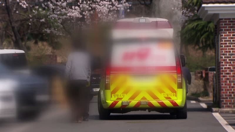 창원 아파트 주차장 칼부림, 1명 심정지 1명 중상