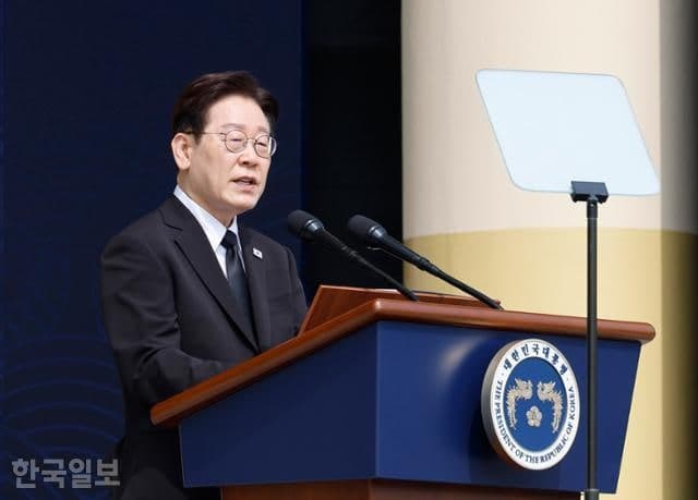 李대통령, 서해수호의 날 '희생 보상'과 '평화 서해' 역설