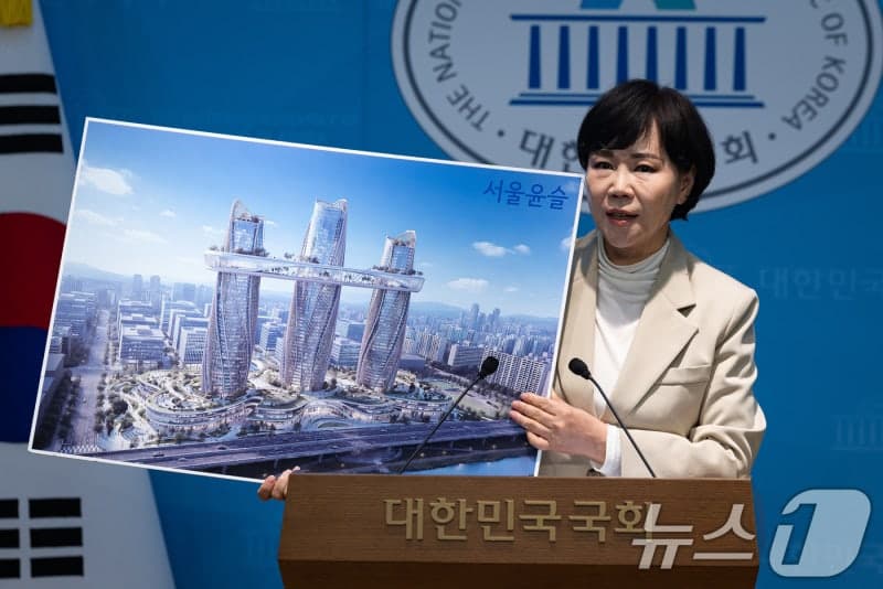 전현희 "반의반값 아파트 10만호 공급" 서울형 기본주택 공약 발표