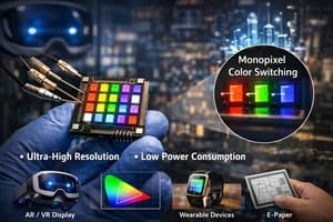 KAIST, 배터리 부담 줄인 초고해상도 AR·VR 디스플레이 기술 제시 "1인치에 화소 1만6900개"