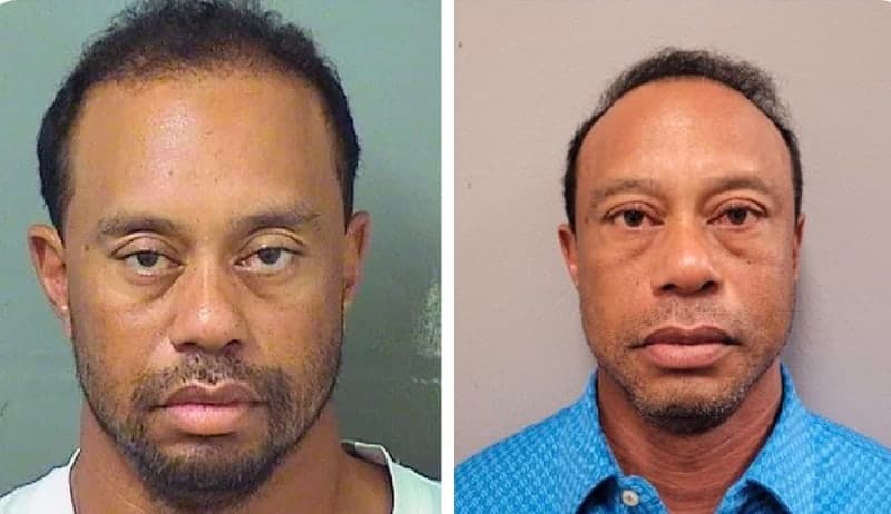 타이거 우즈 또 '음주 또는 약물 운전'으로 체포, 보석금 내고 석방…복귀 희망 올스톱 위기