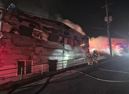 밤사이 경북 영천·김천 공장 화재 잇따라…2억 4천여만원 재산피해
