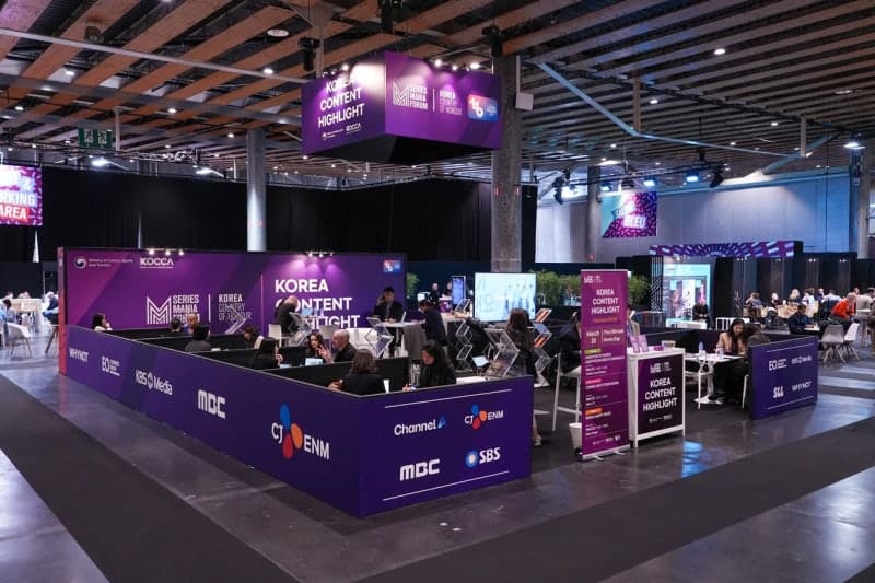 한국, '수교 140주년' 프랑스 '시리즈 마니아' 주빈국 선정…K방송영상으로 현지인 홀렸다