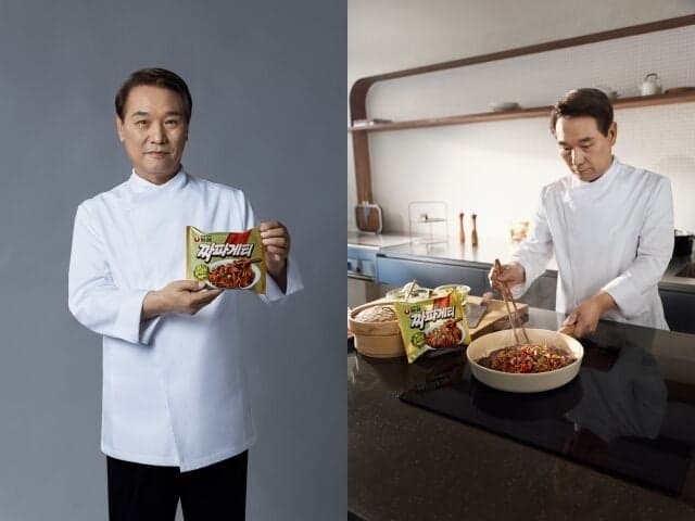 농심, 짜파게티 모델로 58년 중식 대가 후덕죽 셰프 발탁…새 조리법도 공개
