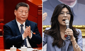 시진핑, 트럼프 방중 앞두고 '친중' 대만 제1야당 대표 초청…10년만의 '국공회담' 성사