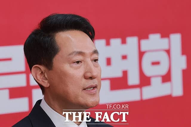 오세훈 "대통령보다 5선 서울시장 택하겠다…어떤 정파·인물이건 통합 정치 필요"