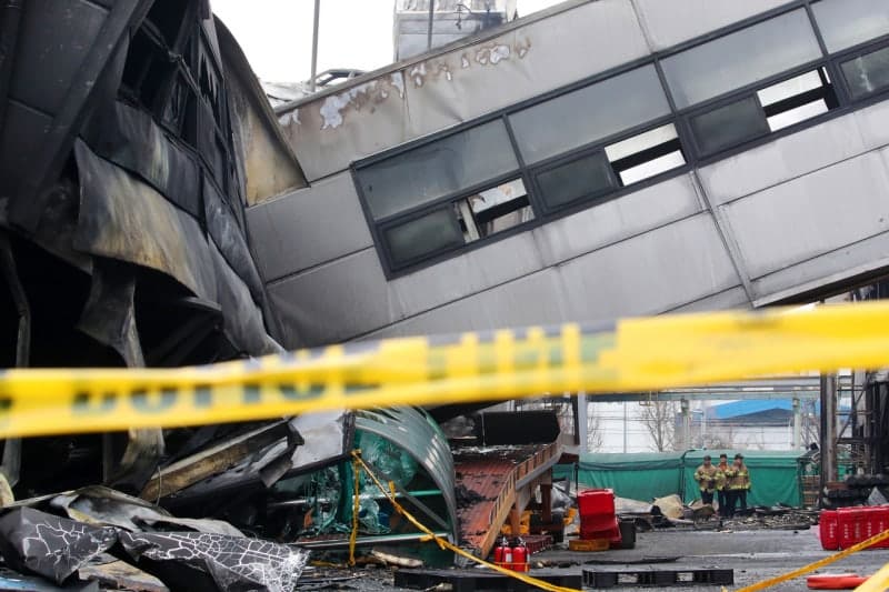 경찰, 안전공업 '소방훈련 서류상' 진술 확보…"공장 바닥 기름 가득"