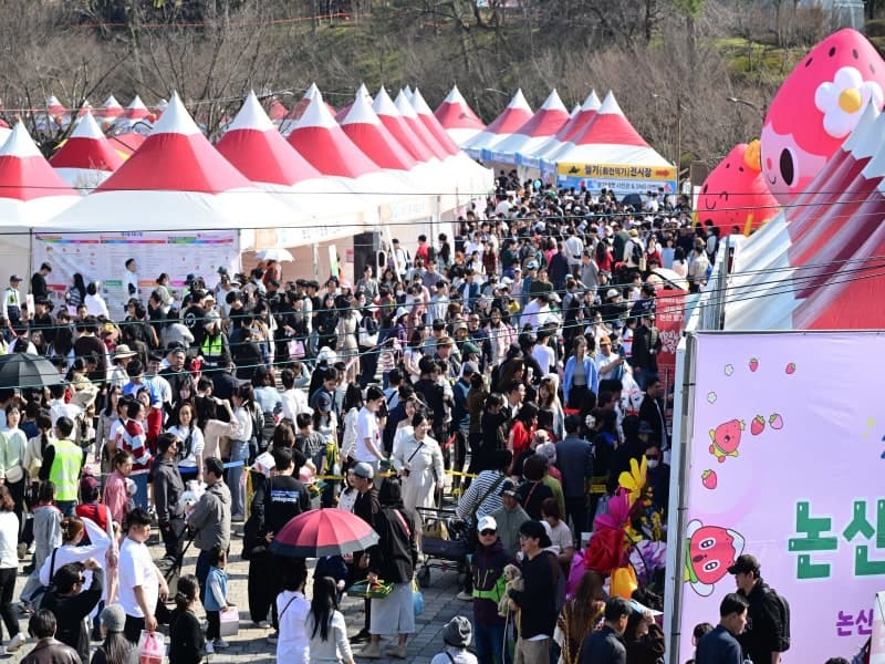 2026 논산딸기축제, 역대급 흥행 속 폐막… "67만 인파·150톤 완판" K-논산딸기로 세계딸기산업수도 논산 위상 높였다