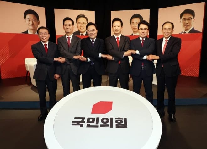 국힘 대구시장 경선 첫 토론…“위기의 대구 살리겠다” 한목소리 속 사법·부동산 공방