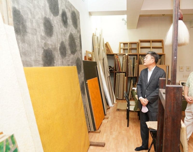 '물방울 화가' 김창열 화백 평창동 자택, 5월 공공미술공간으로 재탄생